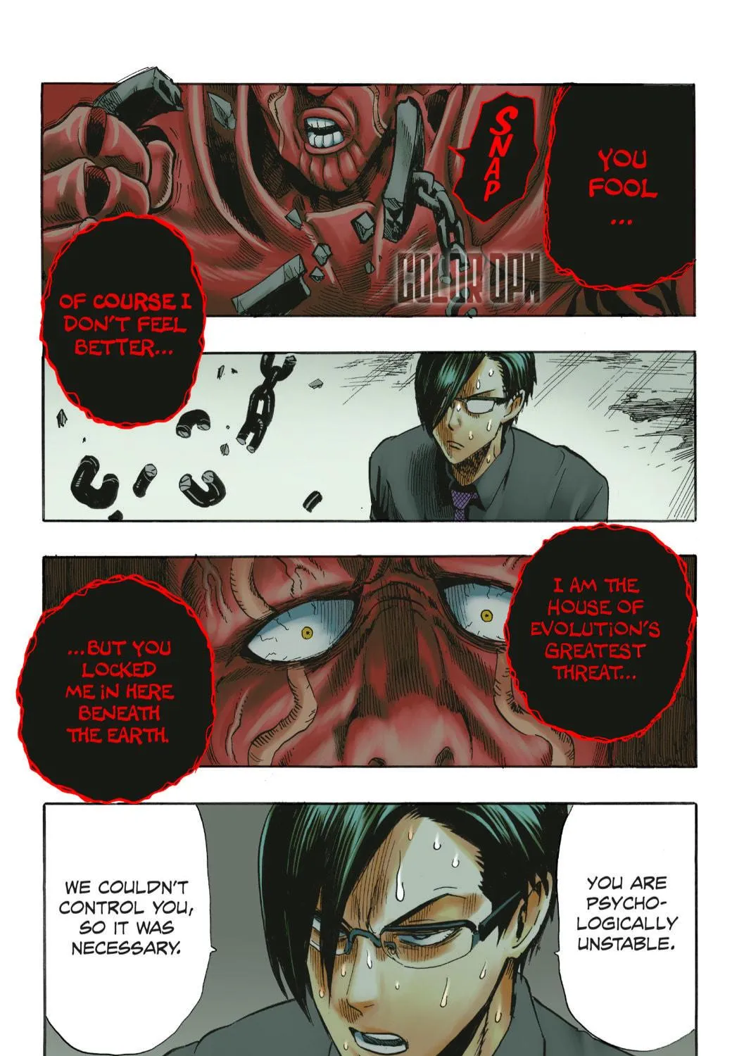 One-Punch Man (Fan Colored) (Colored) Chapter 9 page 53 - 