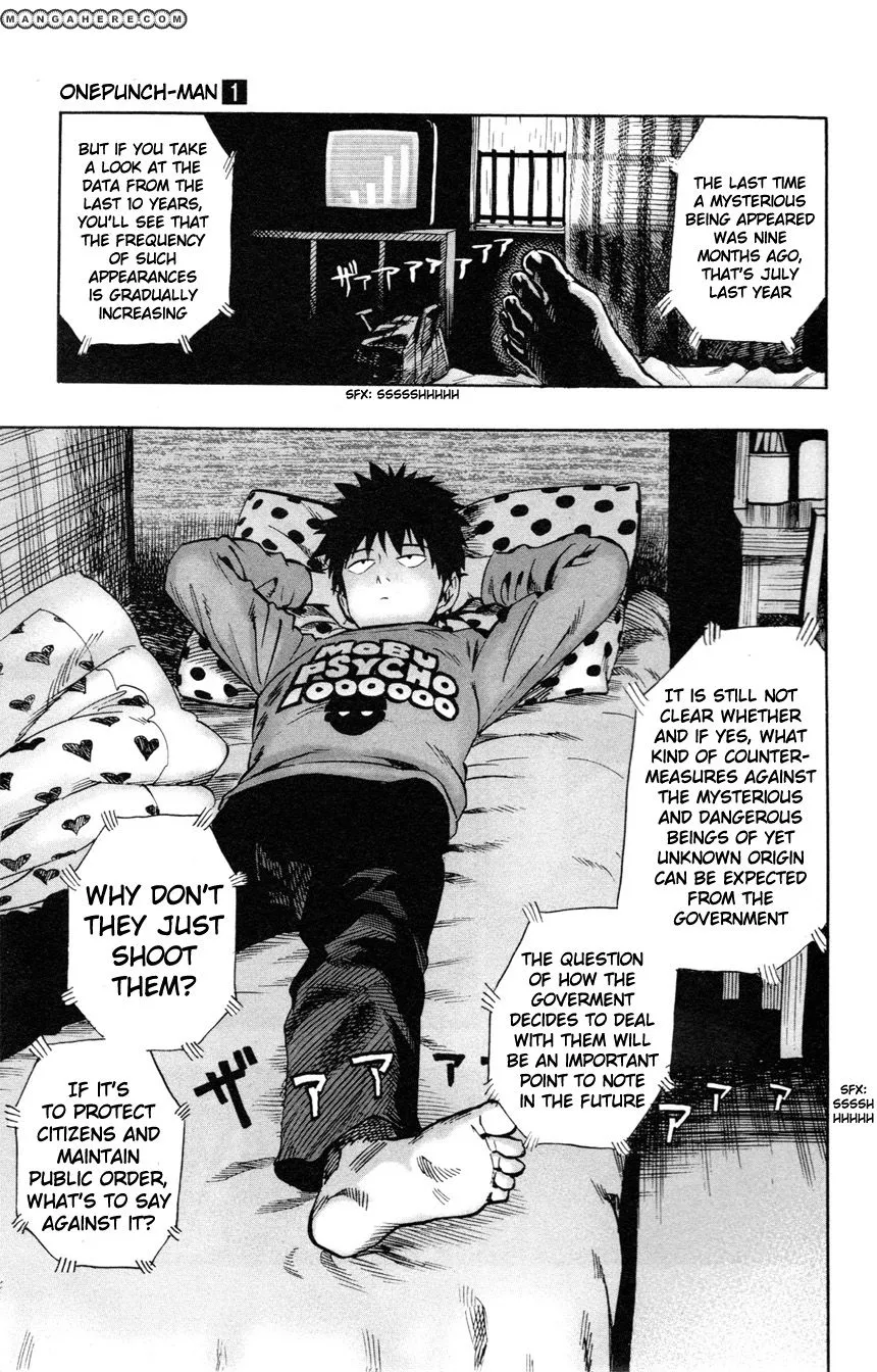 One Punch Man Chapter 10.5 page 5 - 