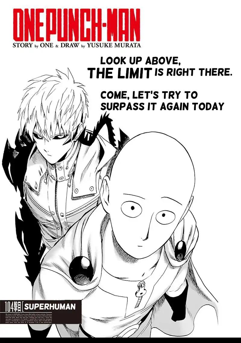 One Punch Man Chapter 104.1 page 1 - 