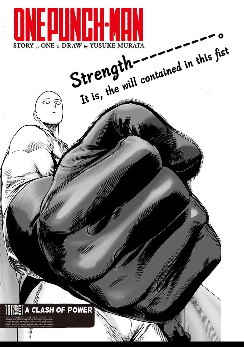 One Punch Man Chapter 106.1 page 1 - 