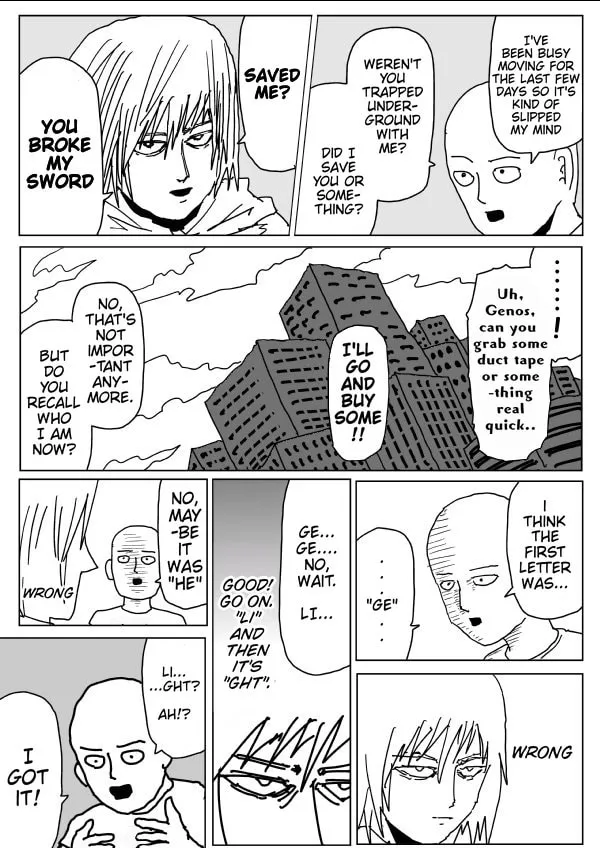 One Punch Man Chapter 112 page 8 - 