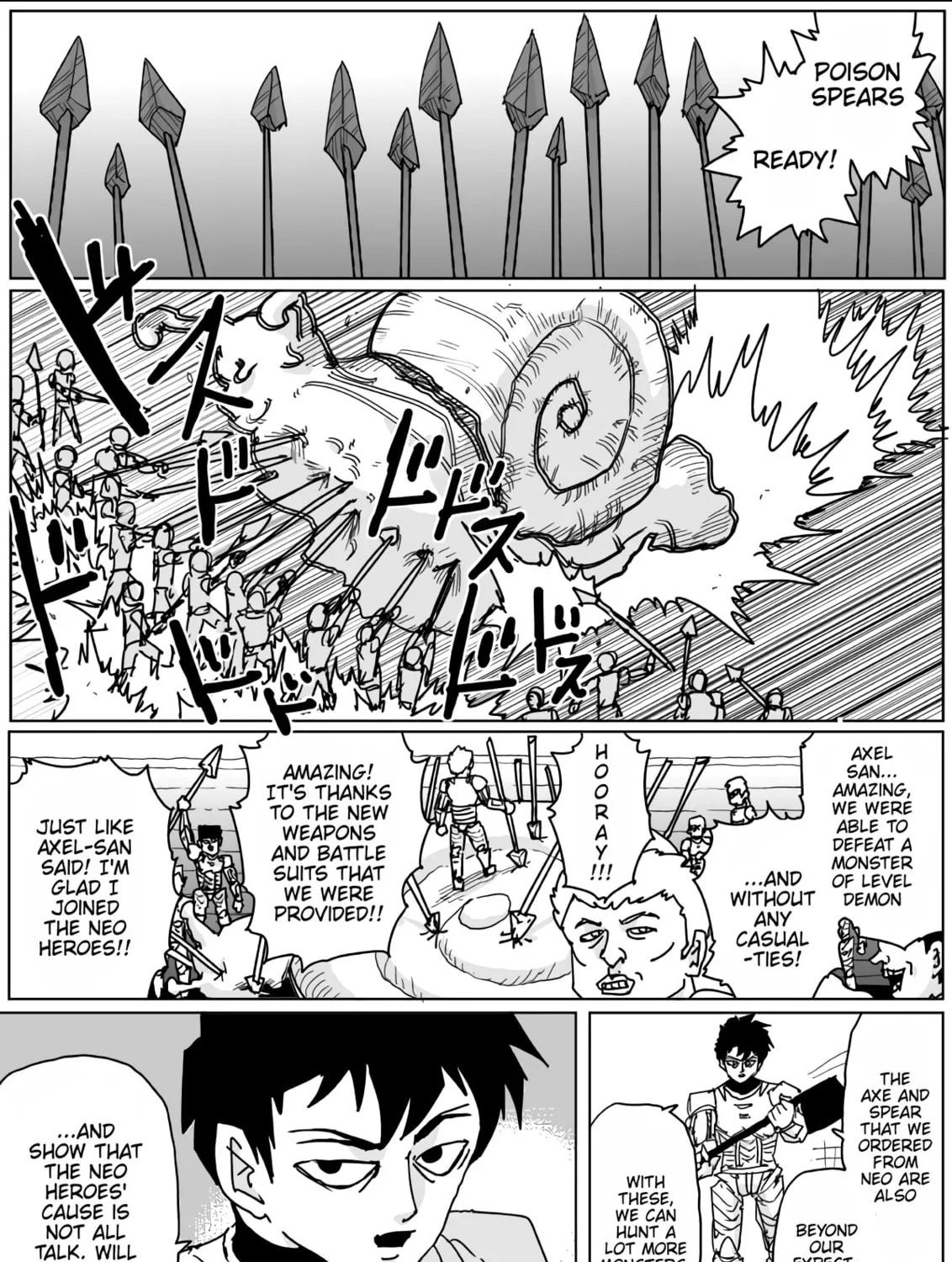 One Punch Man Chapter 127 page 6 - 
