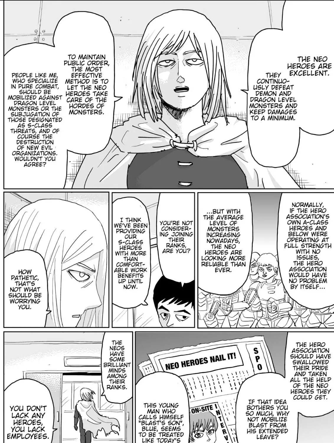 One Punch Man Chapter 130 page 8 - 