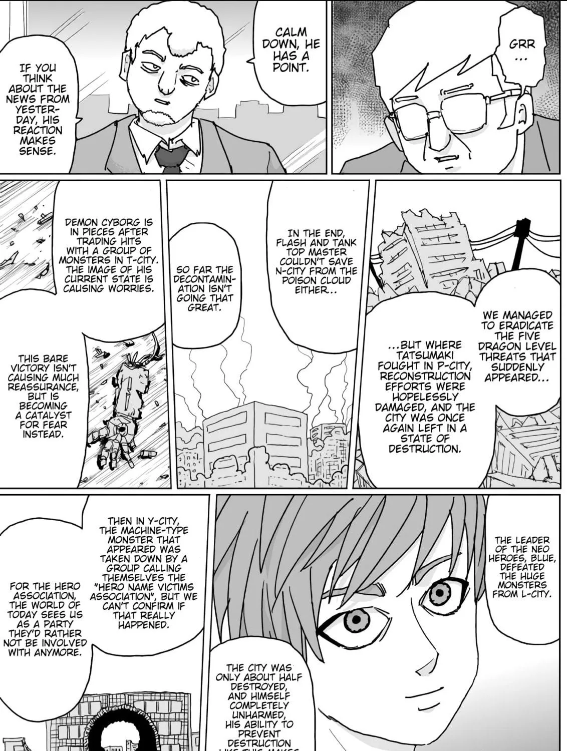One Punch Man Chapter 130 page 10 - 