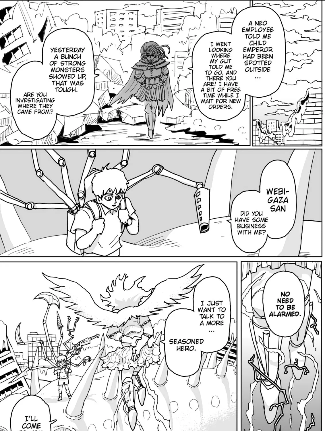 One Punch Man Chapter 131 page 6 - 