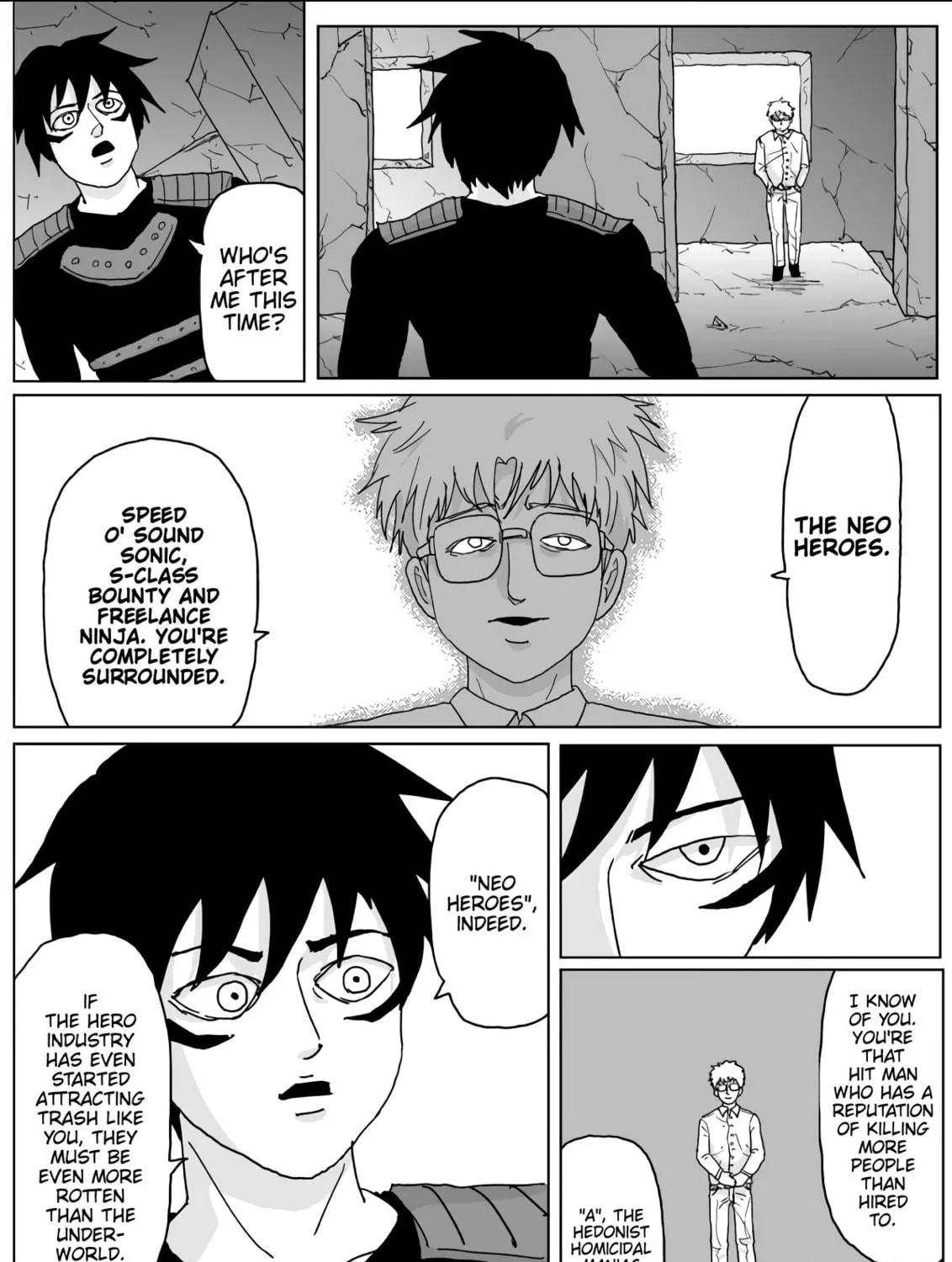 One Punch Man Chapter 132 page 8 - 