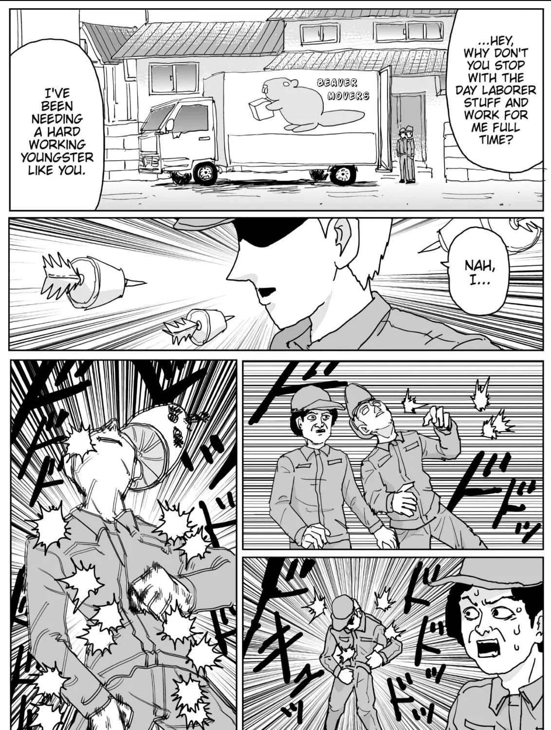 One Punch Man Chapter 133 page 4 - 