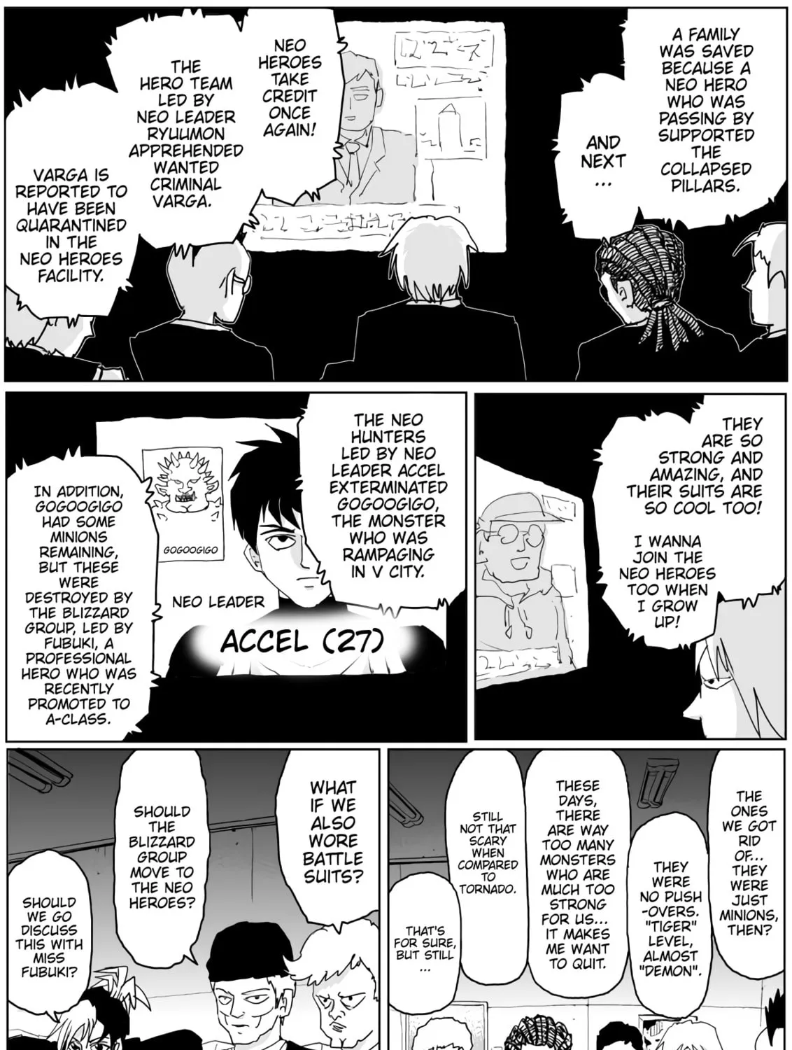 One Punch Man Chapter 134 page 2 - 