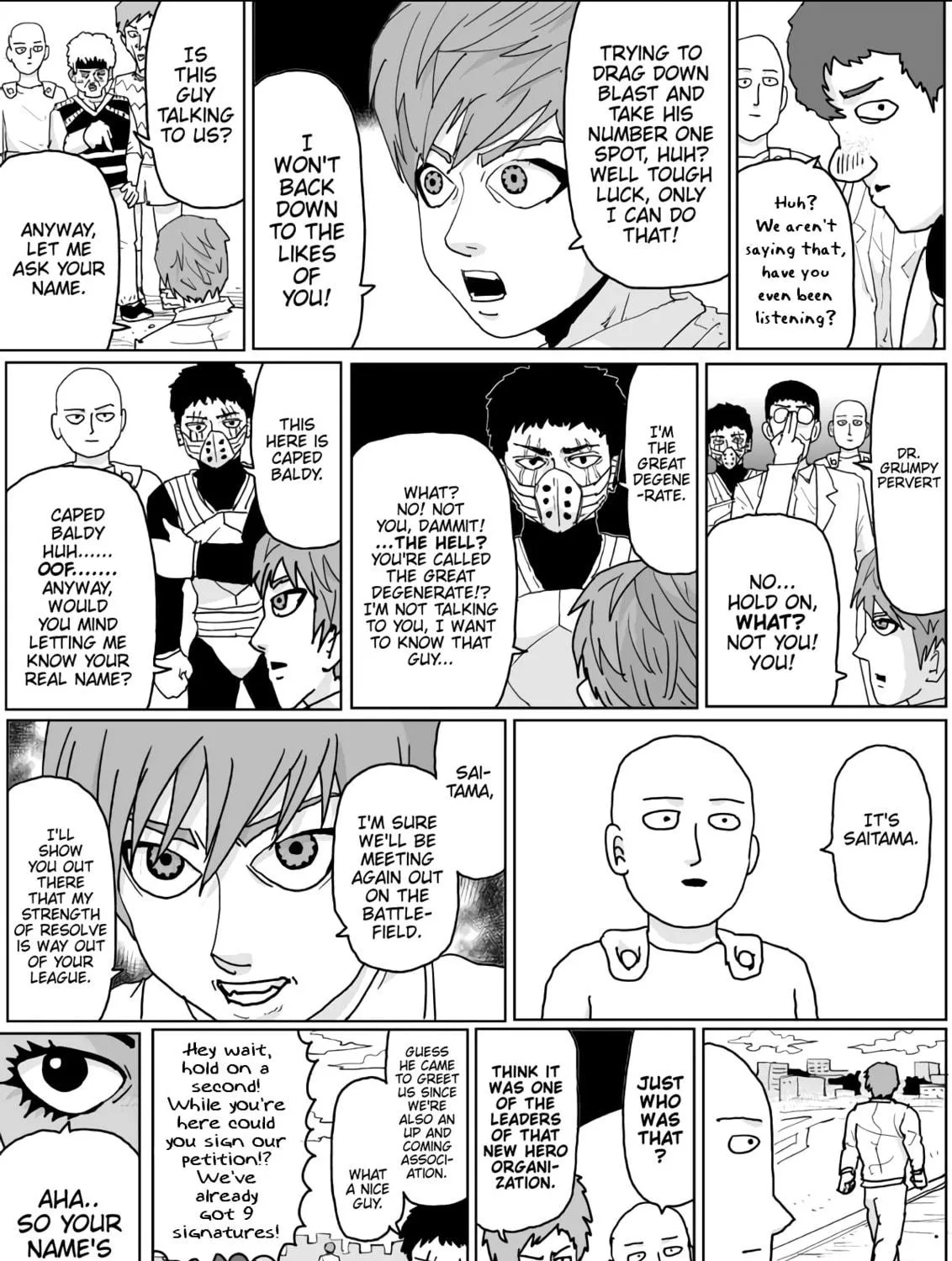 One Punch Man Chapter 134 page 18 - 