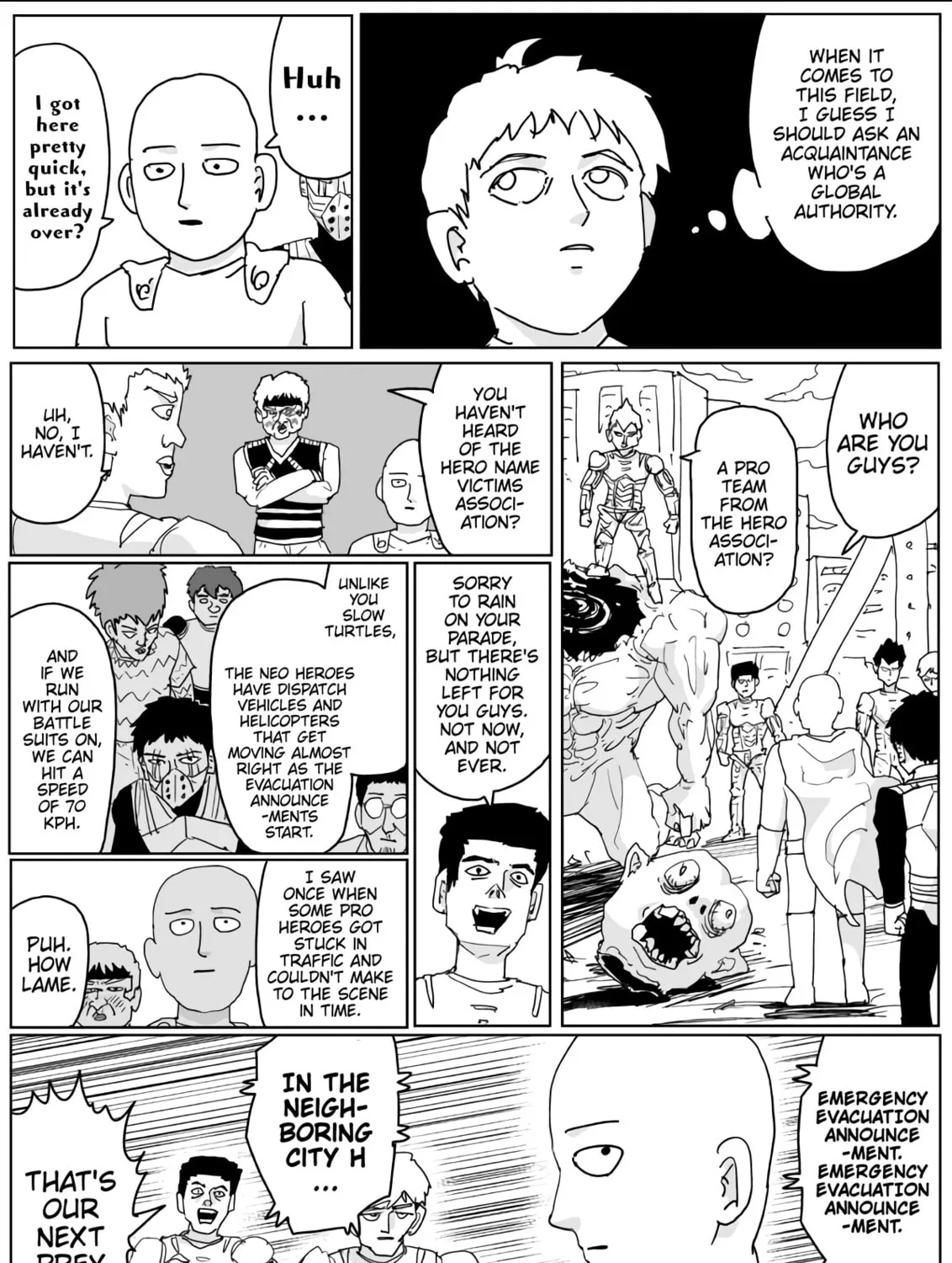 One Punch Man Chapter 135 page 12 - 