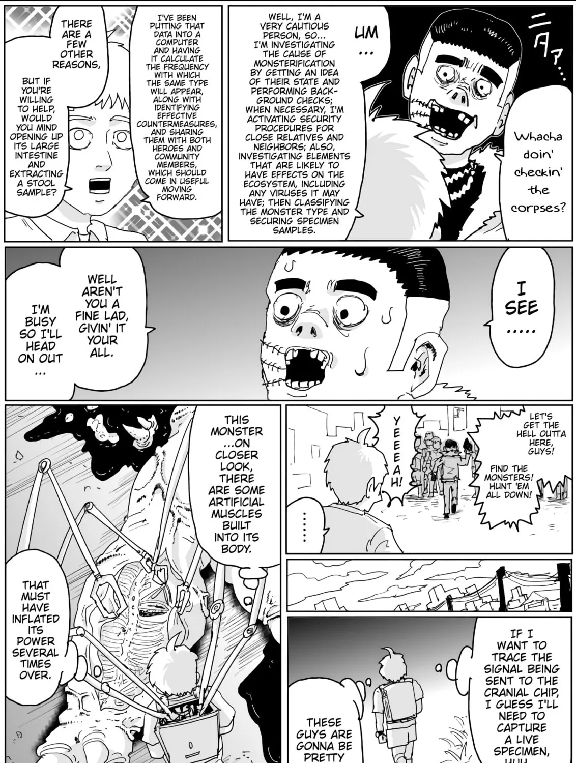 One Punch Man Chapter 135 page 6 - 
