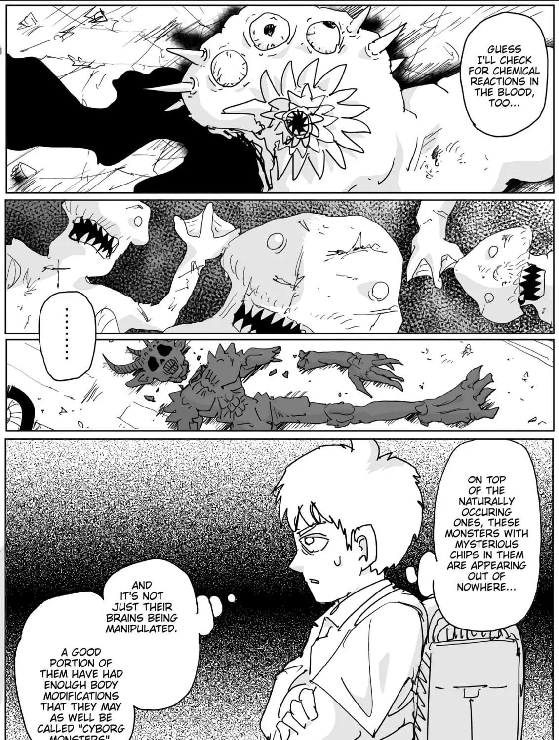 One Punch Man Chapter 135 page 8 - 