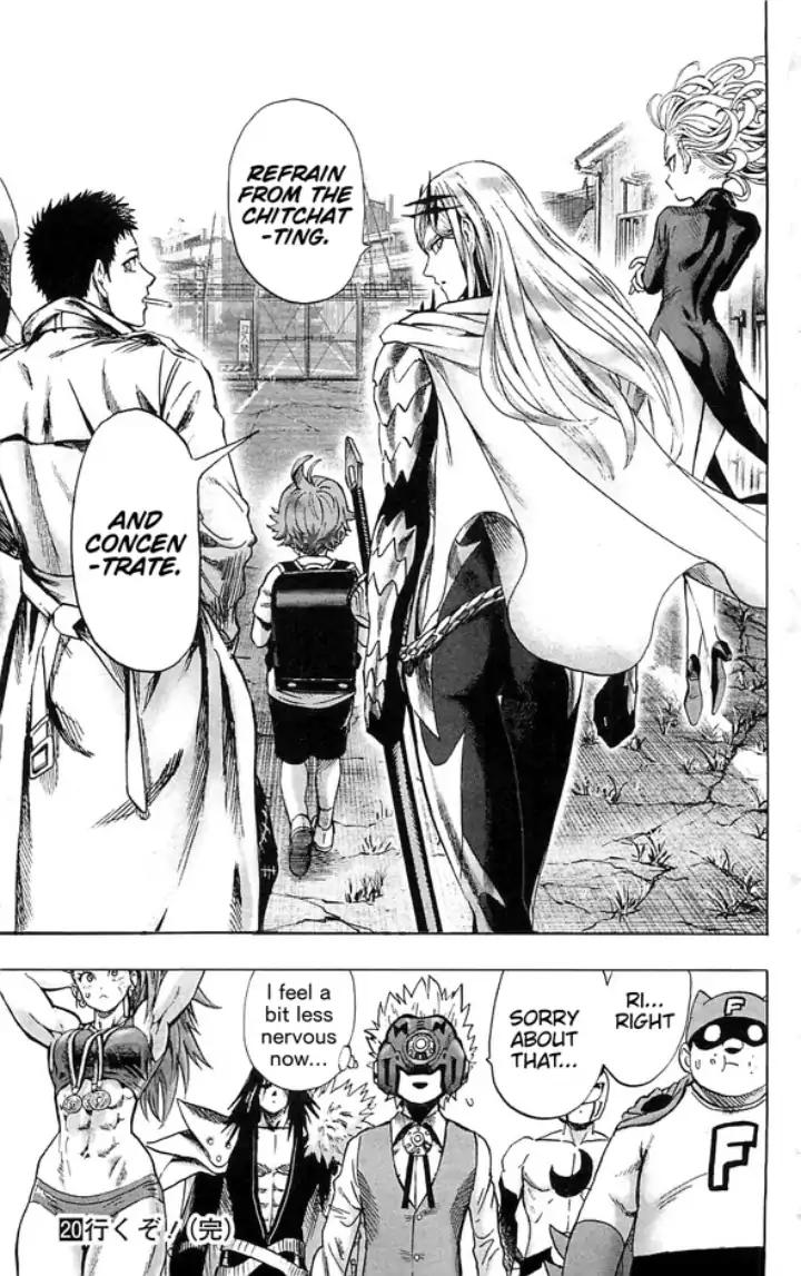 One Punch Man Chapter 136.1 page 7 - 