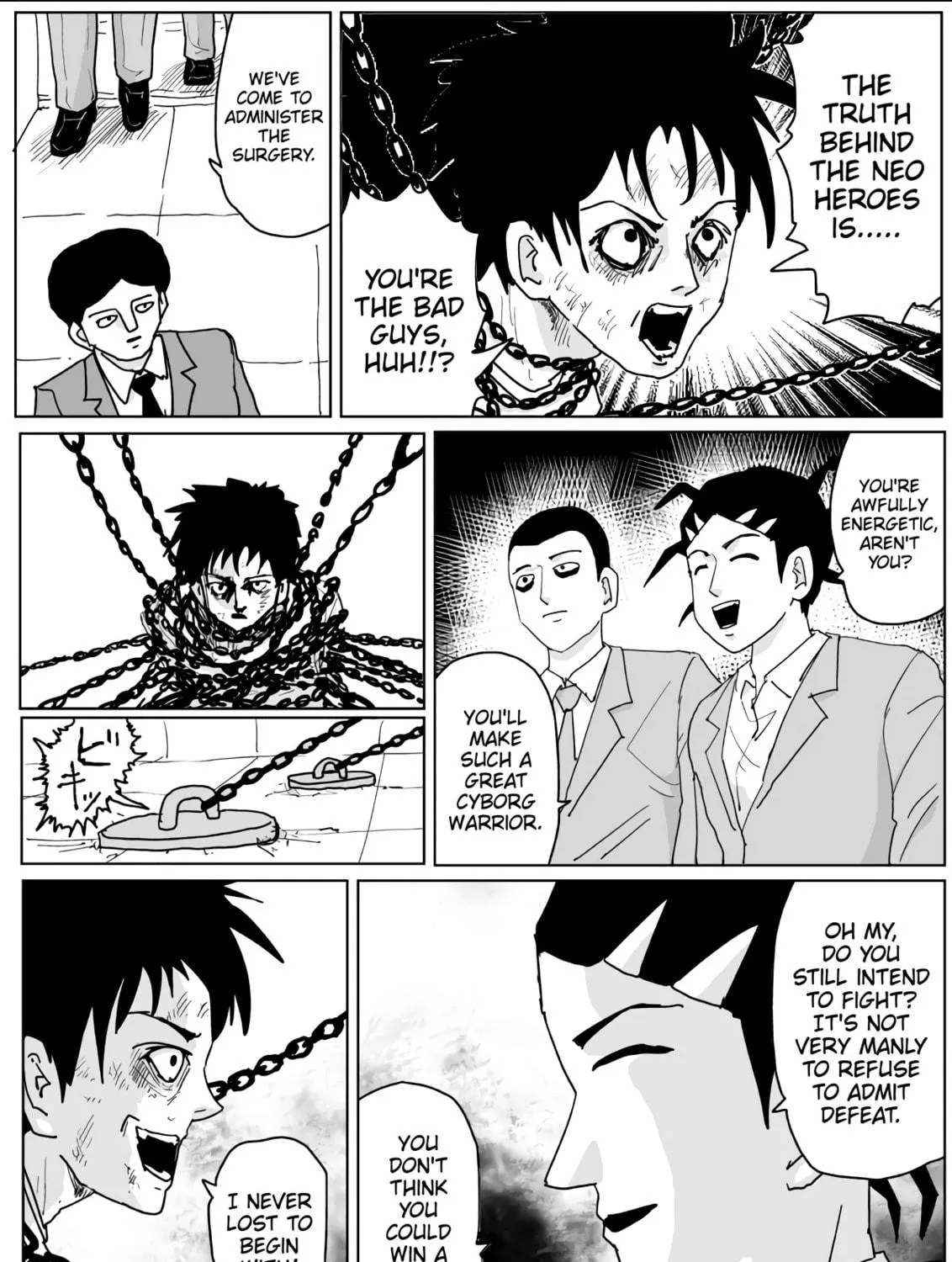 One Punch Man Chapter 137 page 4 - 