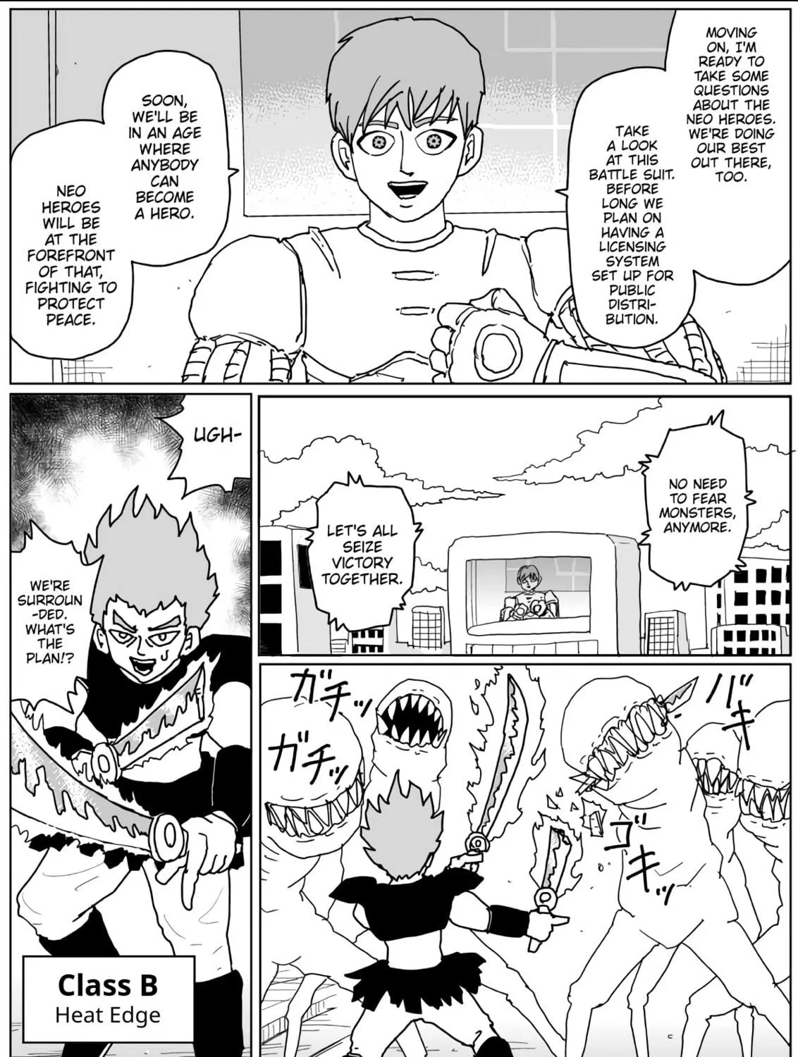One Punch Man Chapter 138 page 4 - 