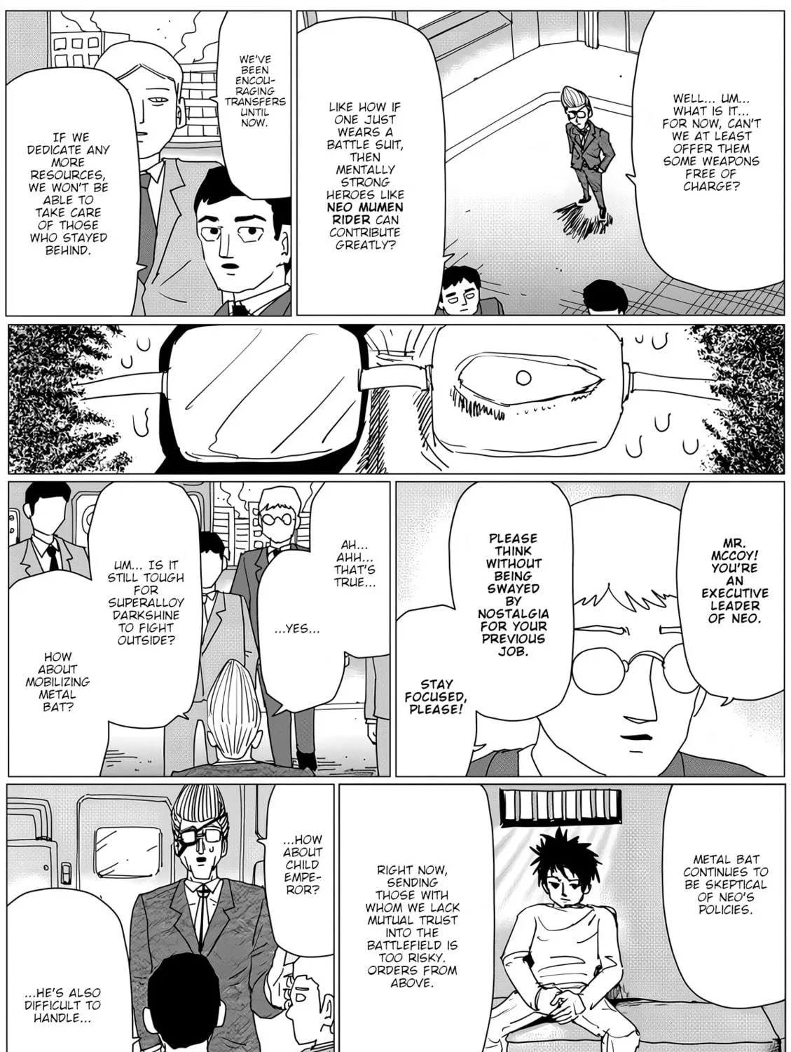 One Punch Man Chapter 145 page 4 - 