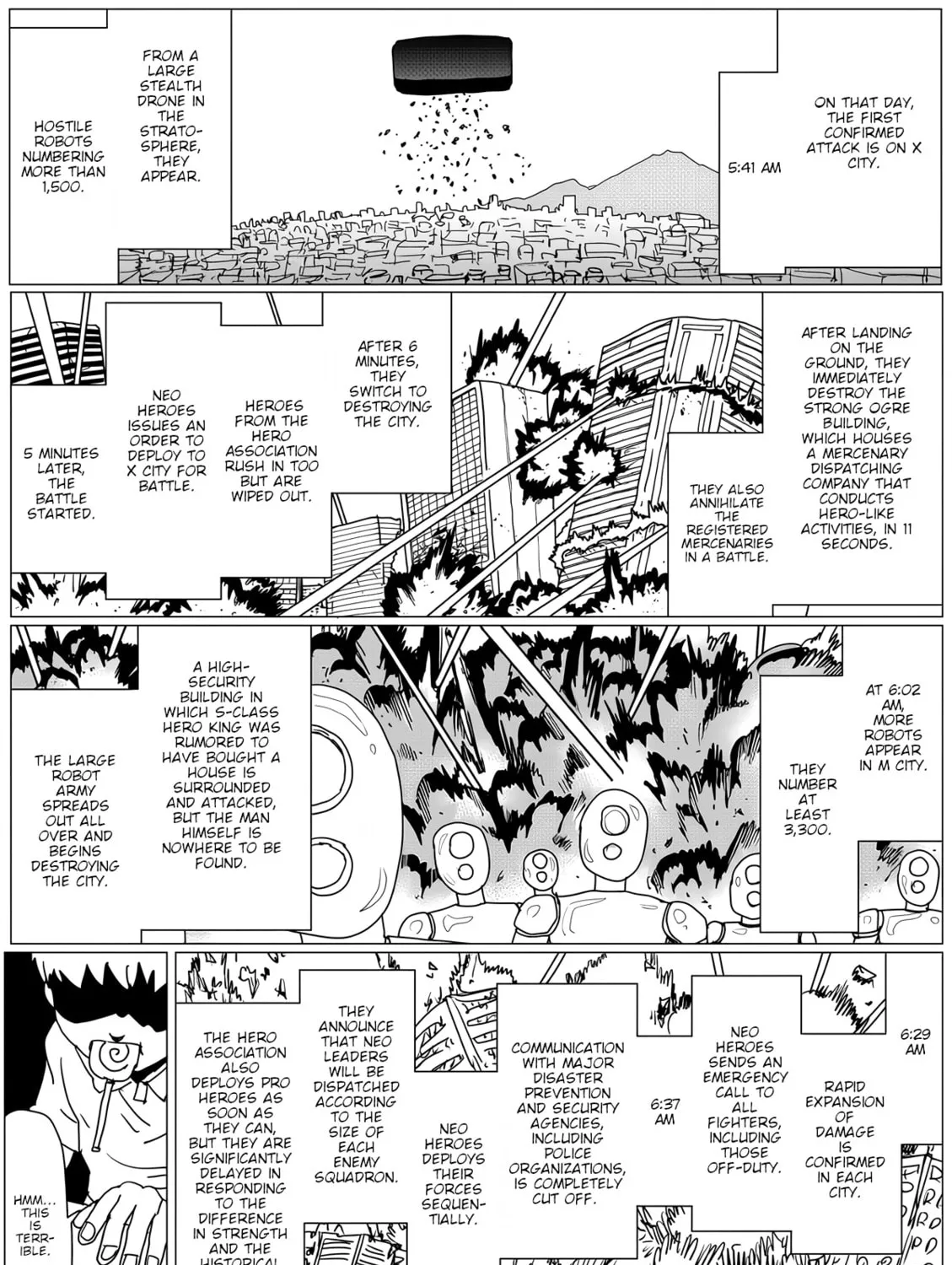 One Punch Man Chapter 145 page 6 - 