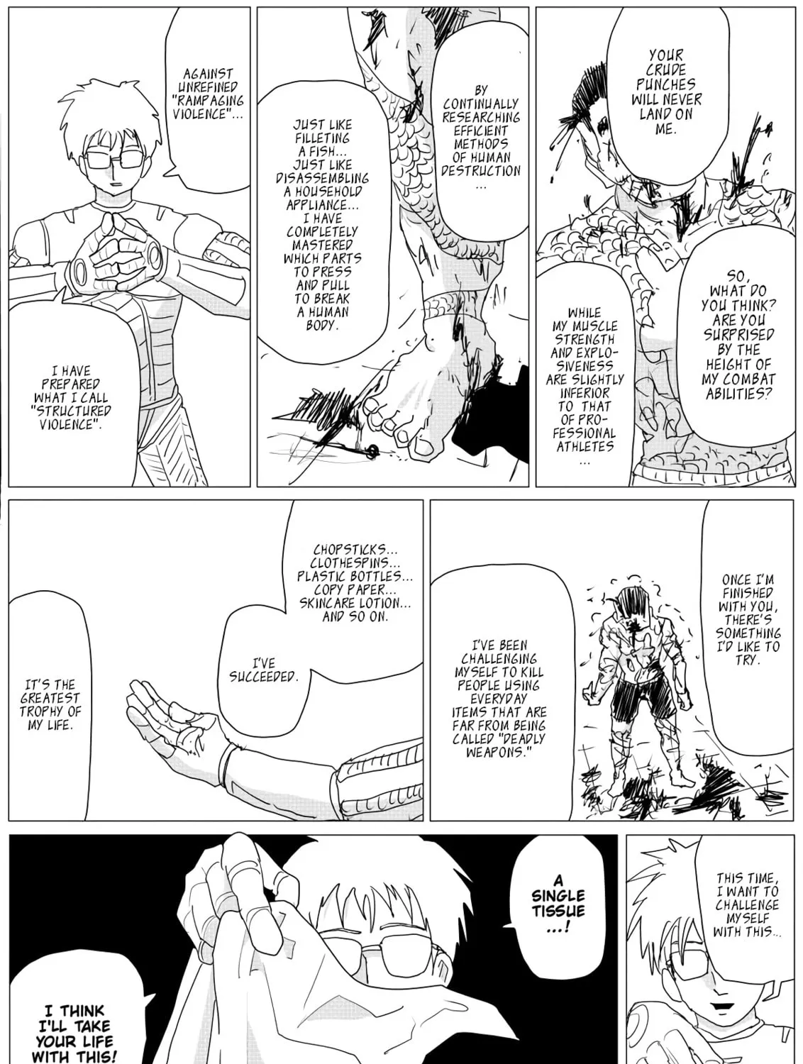 One Punch Man Chapter 152 page 54 - 