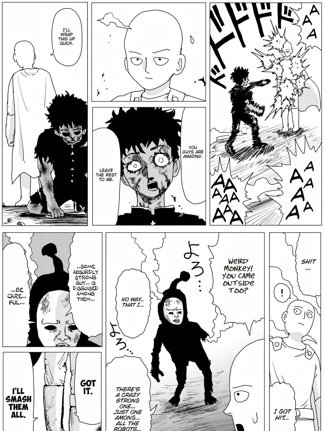 One Punch Man Chapter 155 page 116 - 