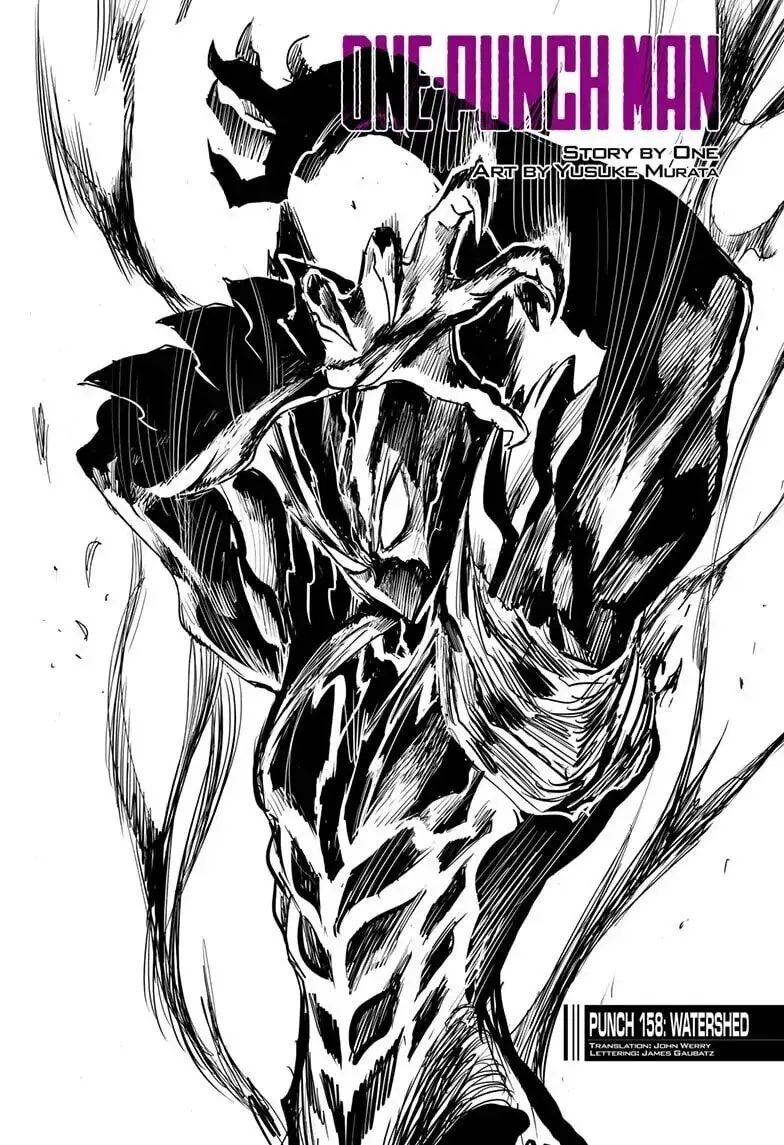 One Punch Man Chapter 158 page 1 - 