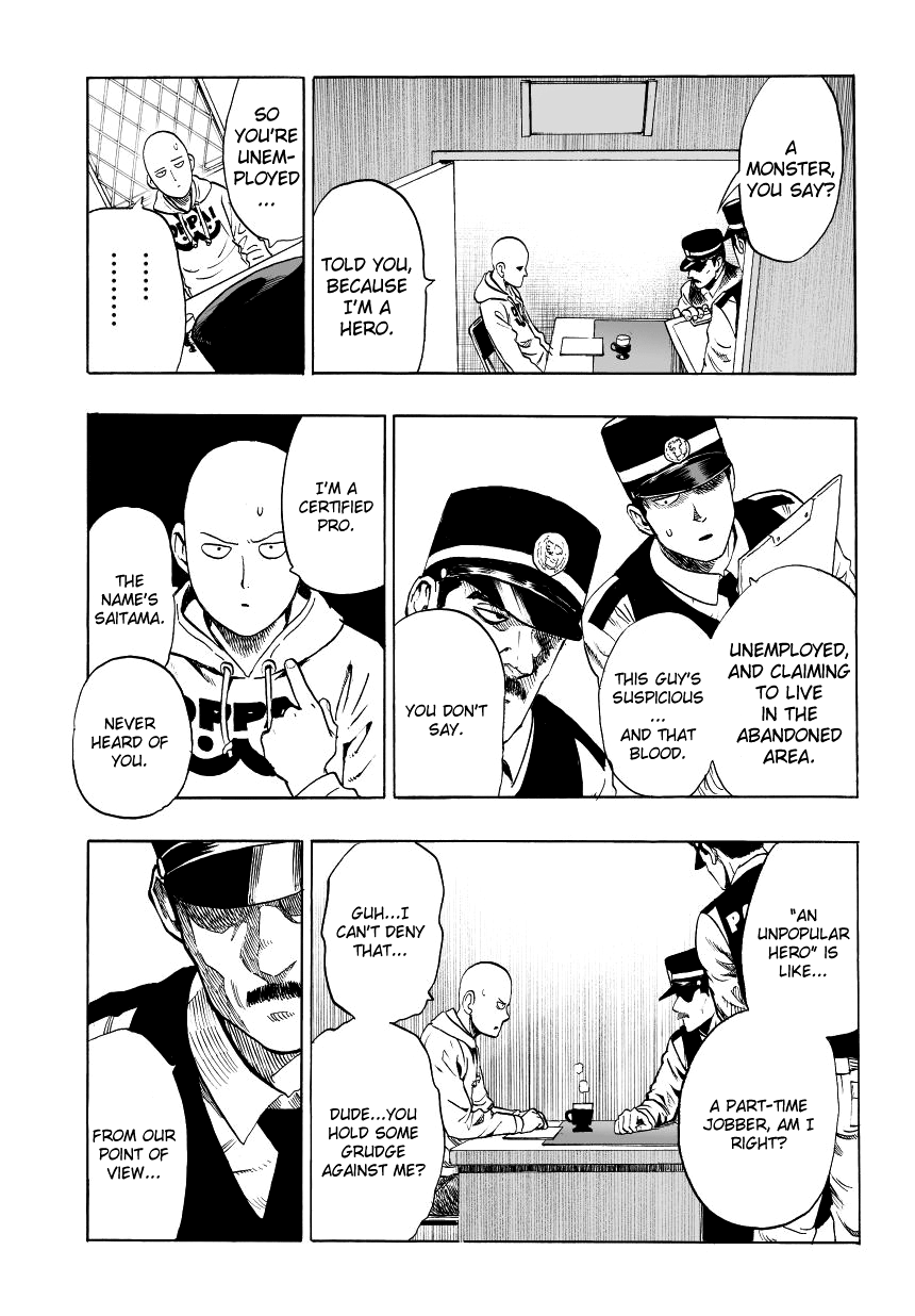 One Punch Man Chapter 288 page 4 - 