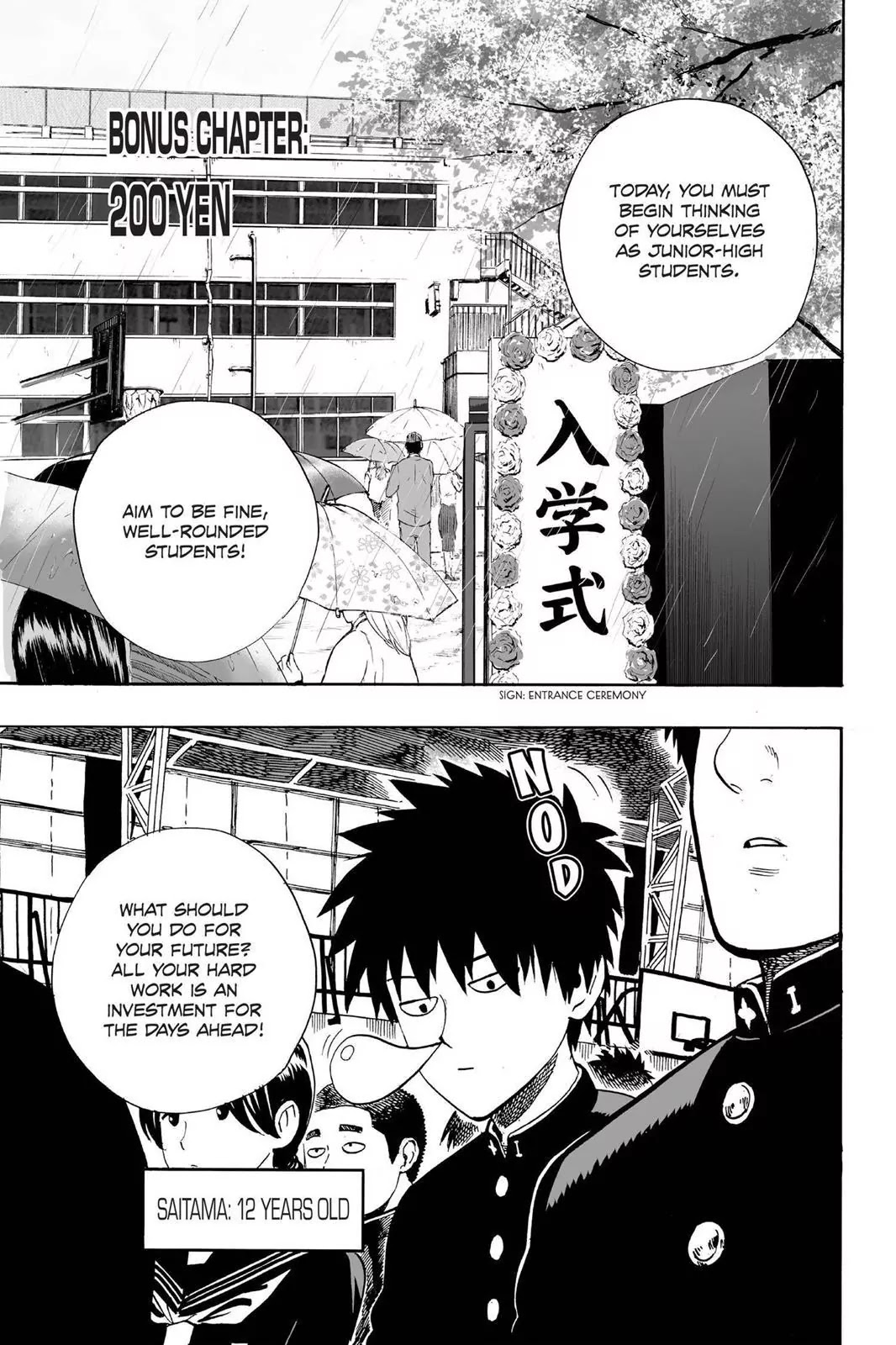 One Punch Man Chapter 337 page 1 - 