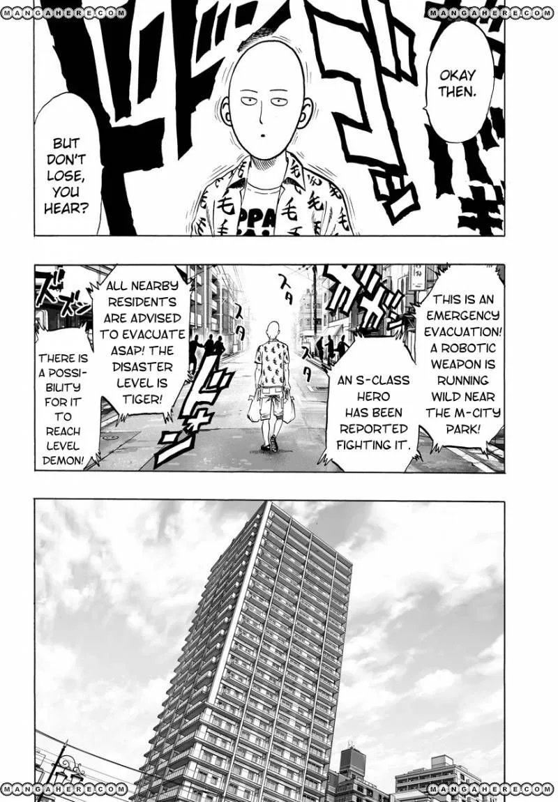 One Punch Man Chapter 37.3 page 14 - 