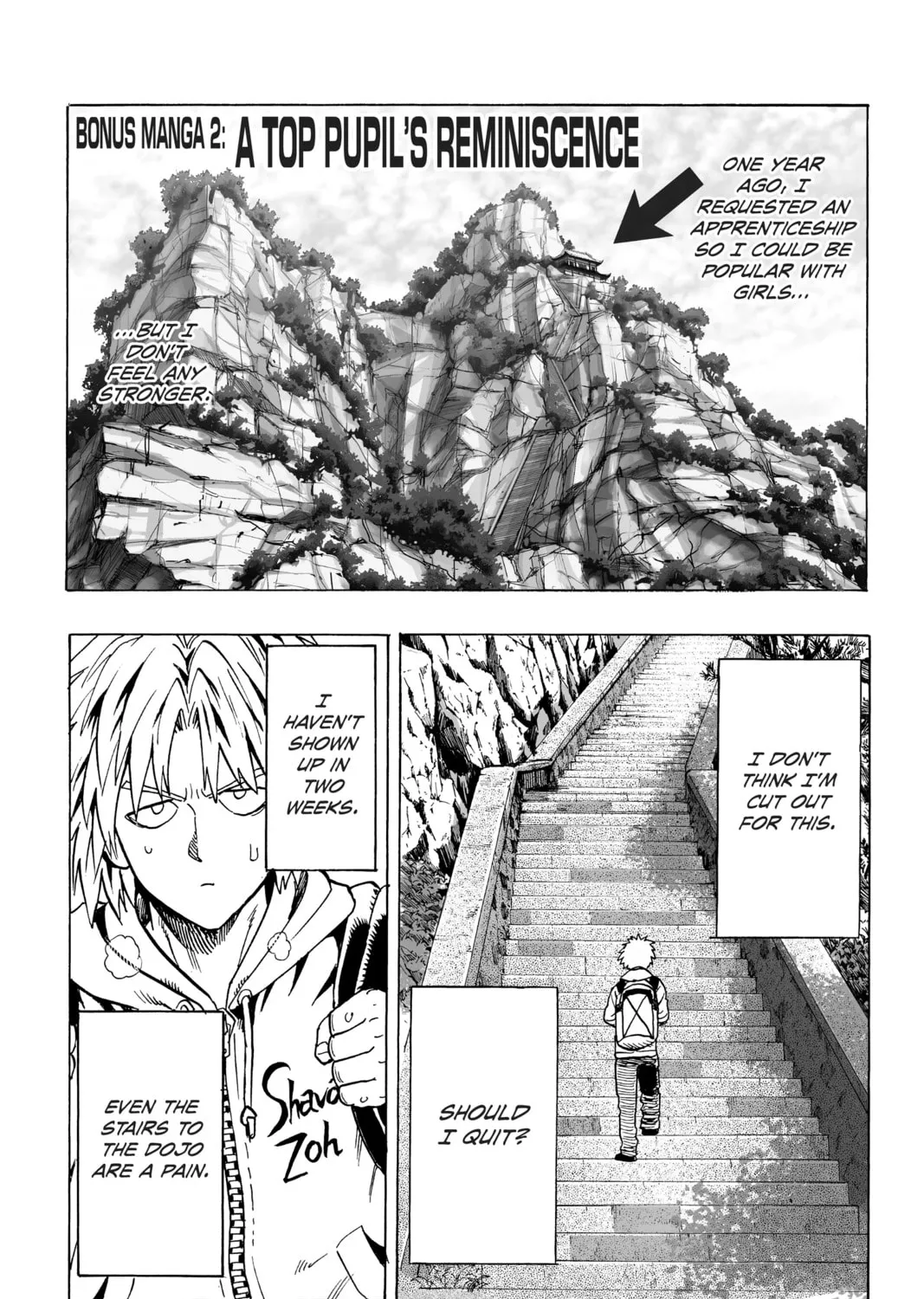One Punch Man Chapter 37.6 page 1 - 