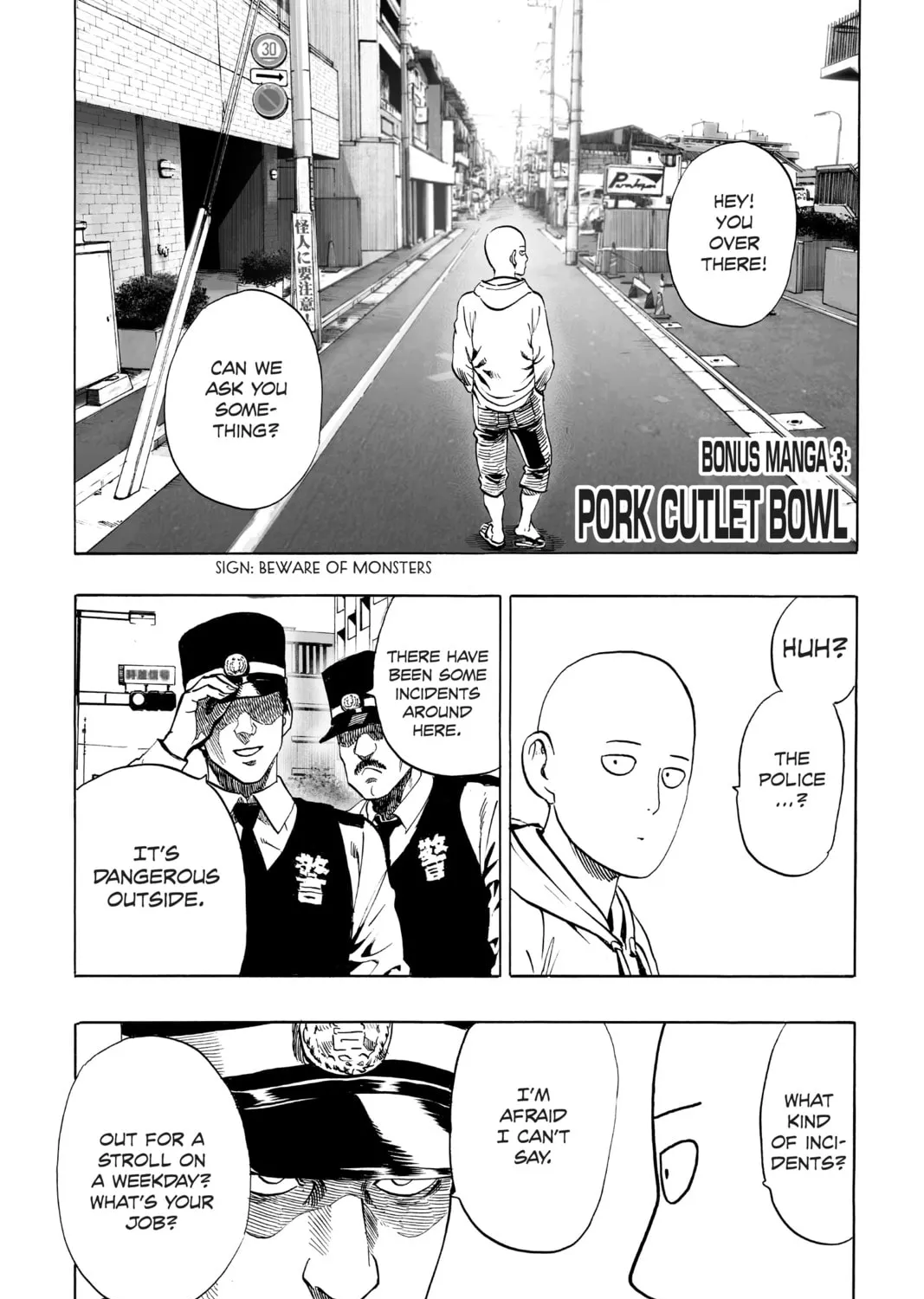 One Punch Man Chapter 37.7 page 1 - 
