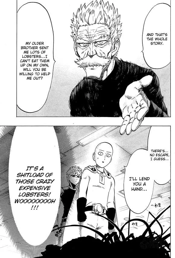One Punch Man Chapter 40.7 page 3 - 