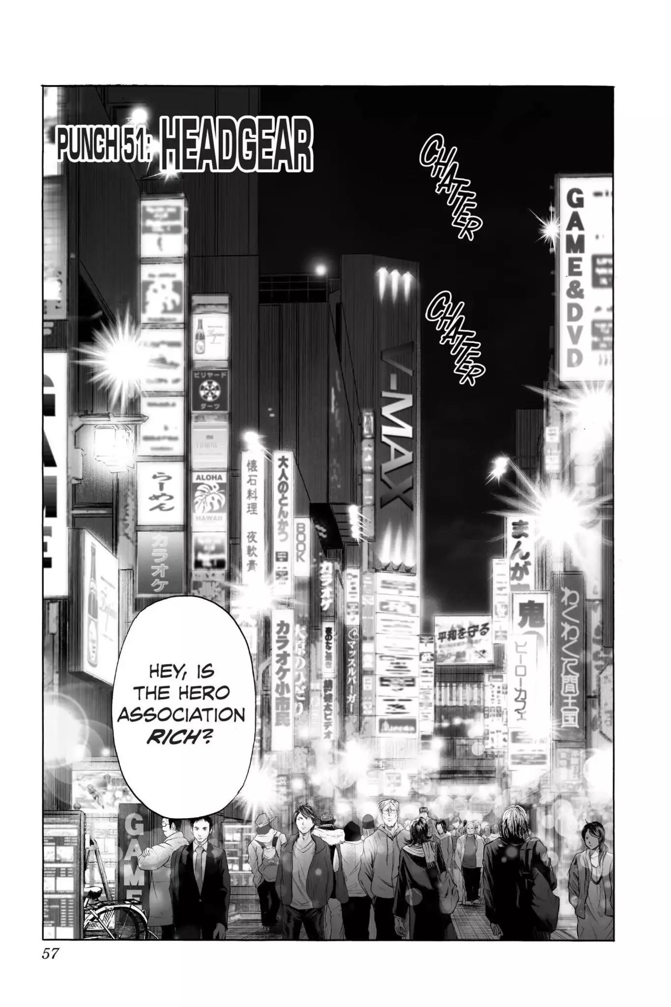 One Punch Man Chapter 51.1 page 1 - 