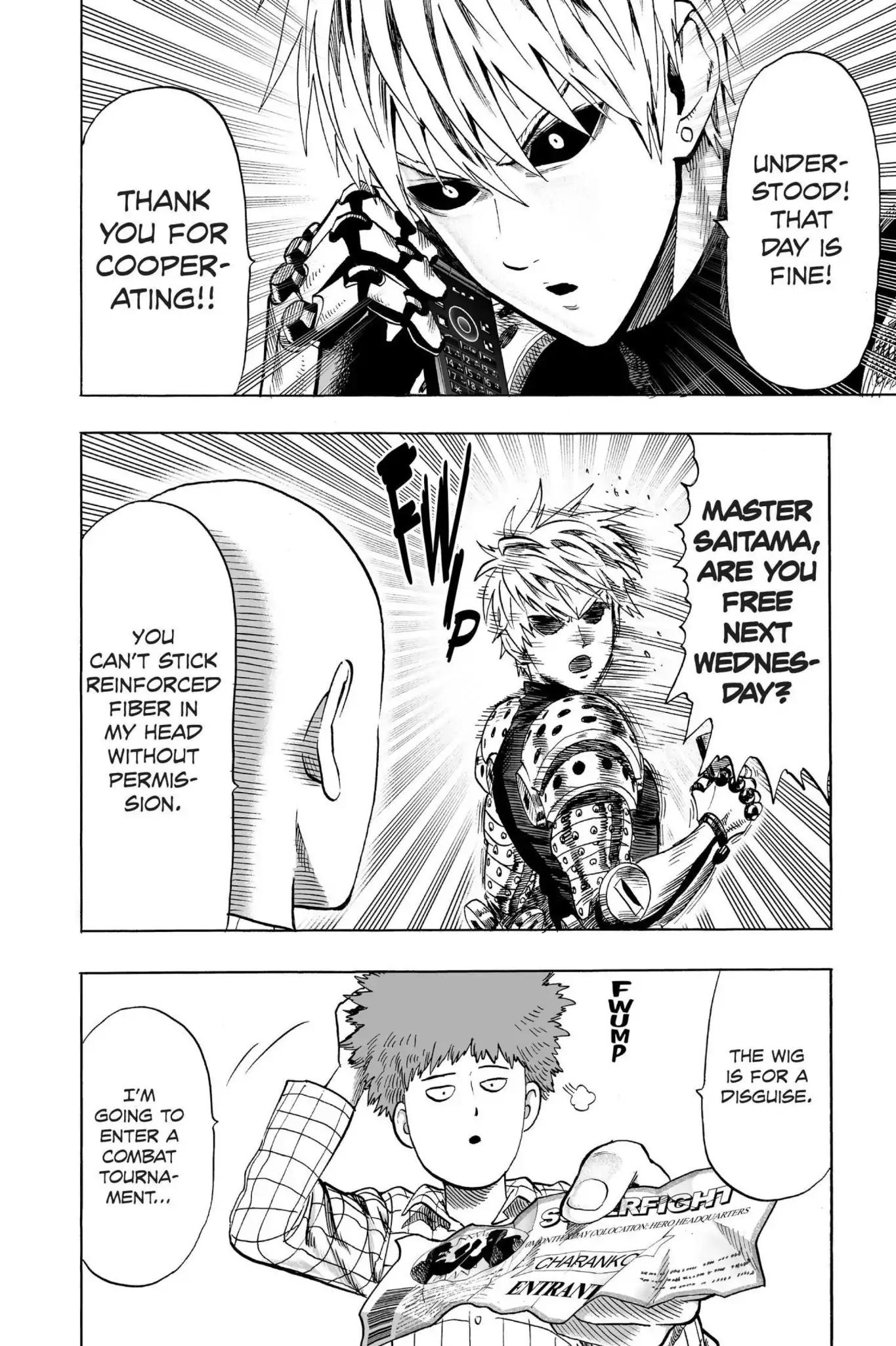One Punch Man Chapter 51.1 page 15 - 