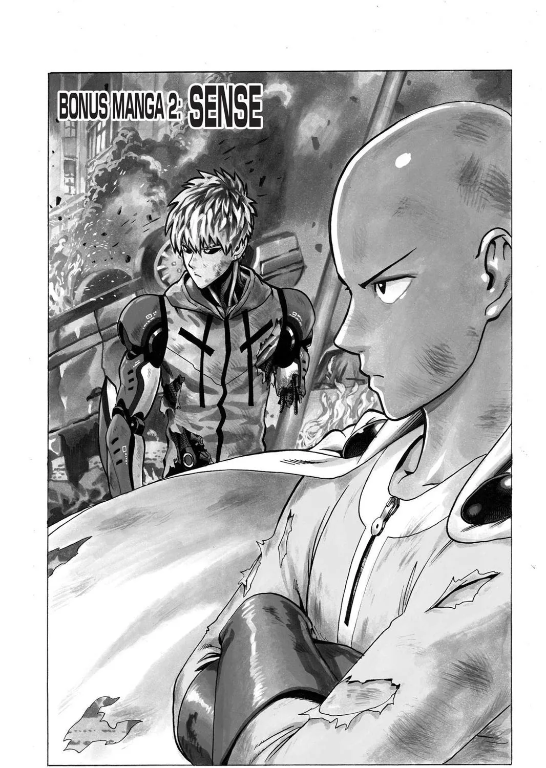 One Punch Man Chapter 55.2 page 1 - 
