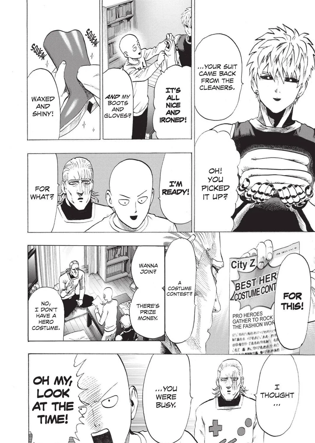 One Punch Man Chapter 55.2 page 5 - 