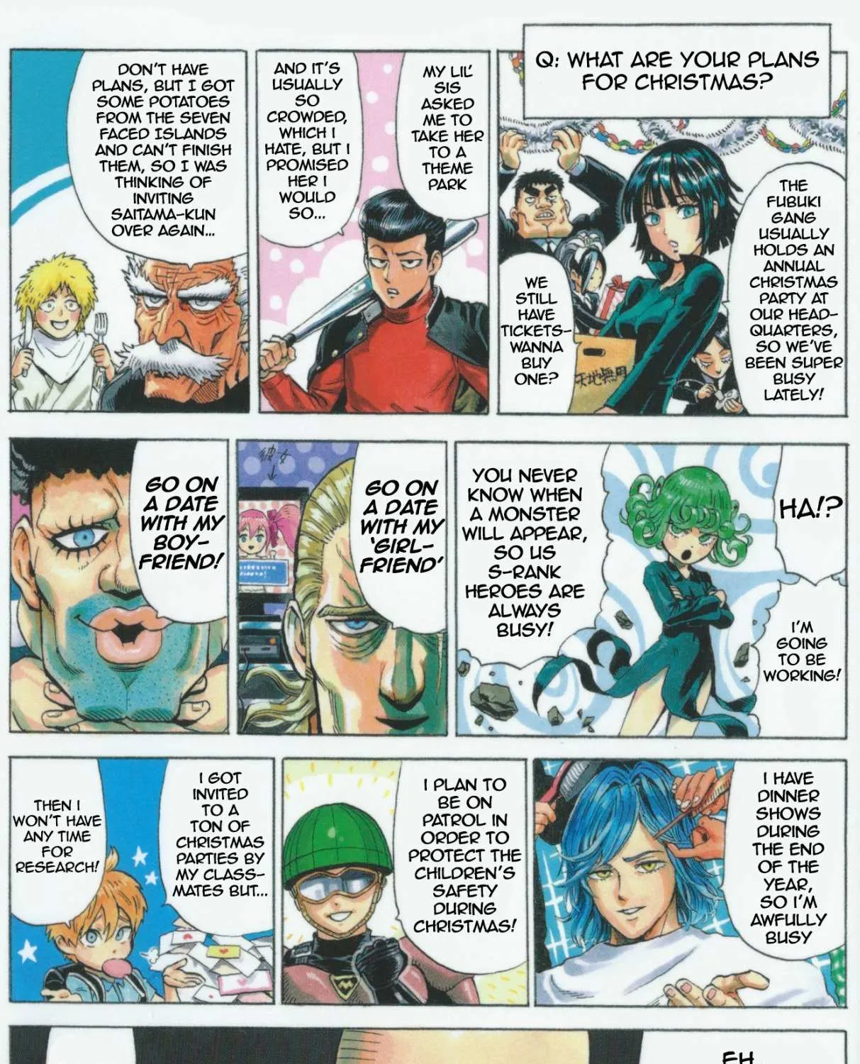 One Punch Man Chapter 55.4 page 3 - 
