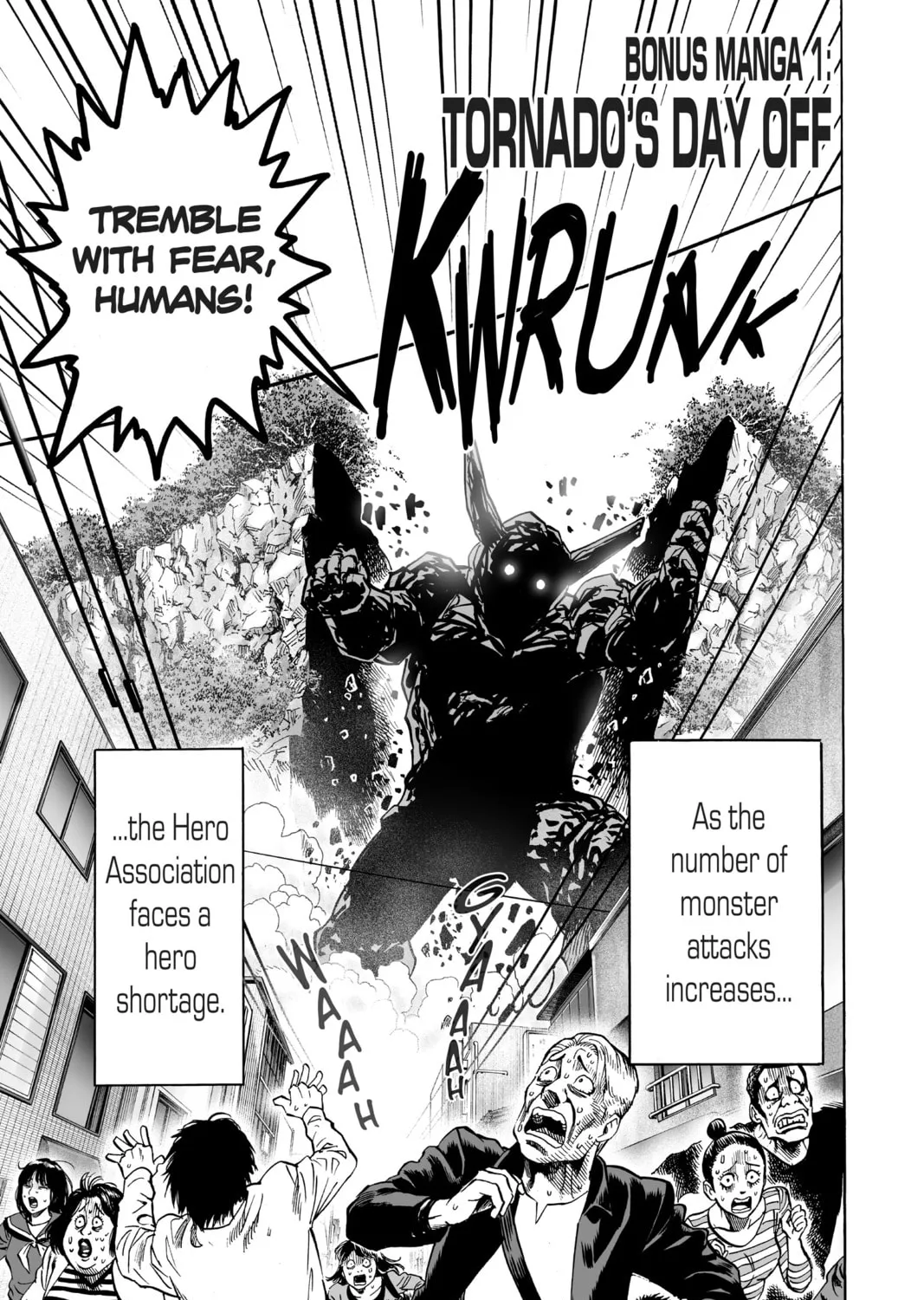 One Punch Man Chapter 55.5 page 1 - 