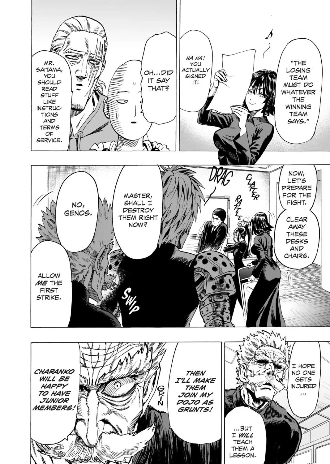 One Punch Man Chapter 55.7 page 17 - 