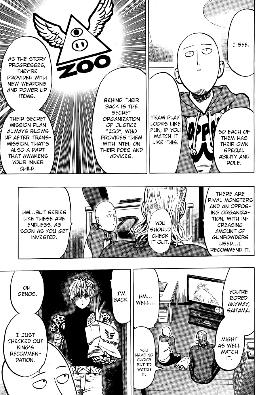 One Punch Man Chapter 61.1 page 5 - 