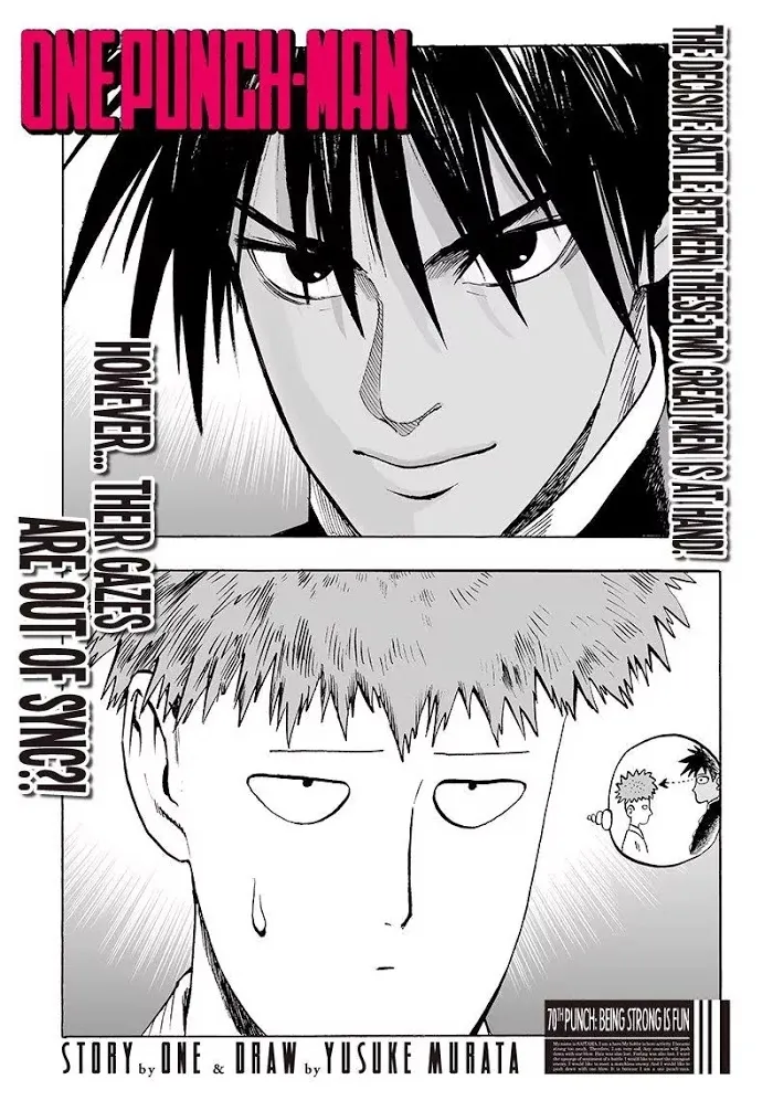 One Punch Man Chapter 70.1 page 1 - 