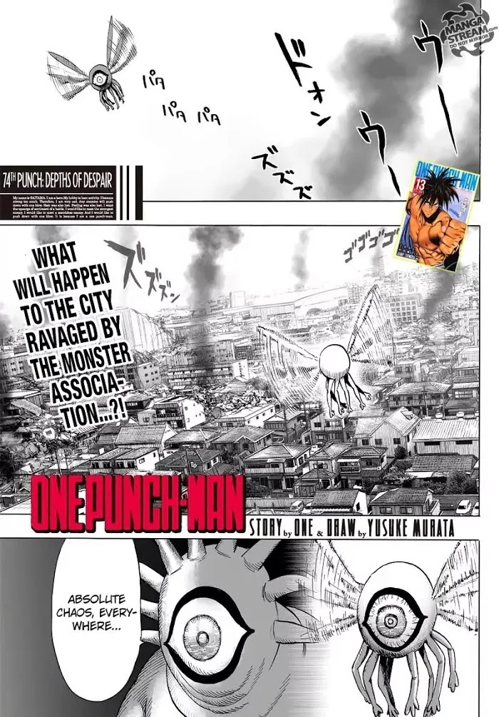 One Punch Man Chapter 74.1 page 1 - 