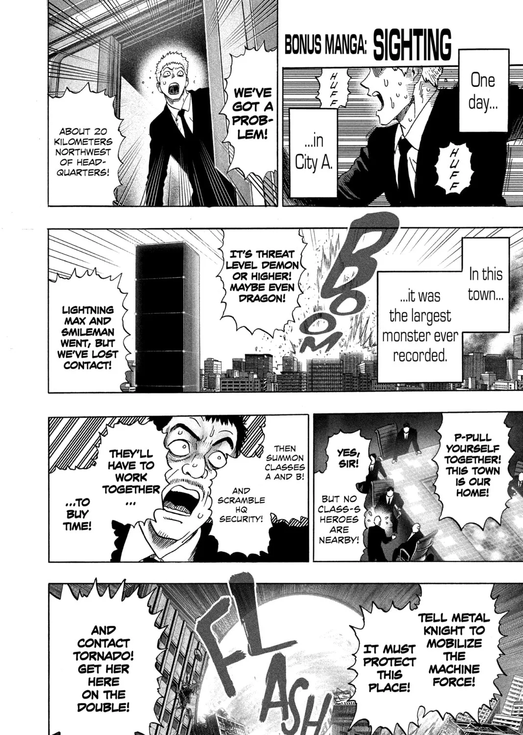 One Punch Man Chapter 80.6 page 1 - 