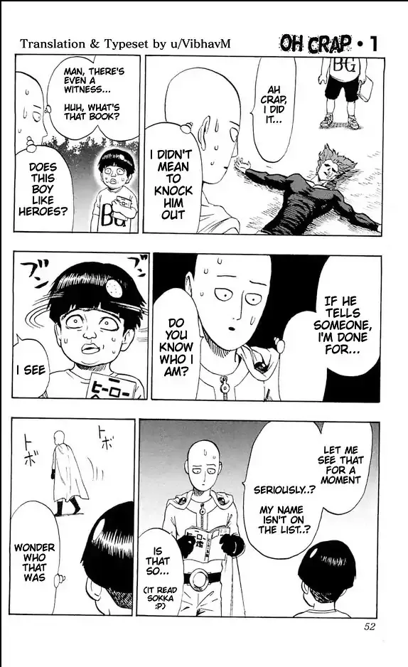 One Punch Man Chapter 89.1 page 1 - 