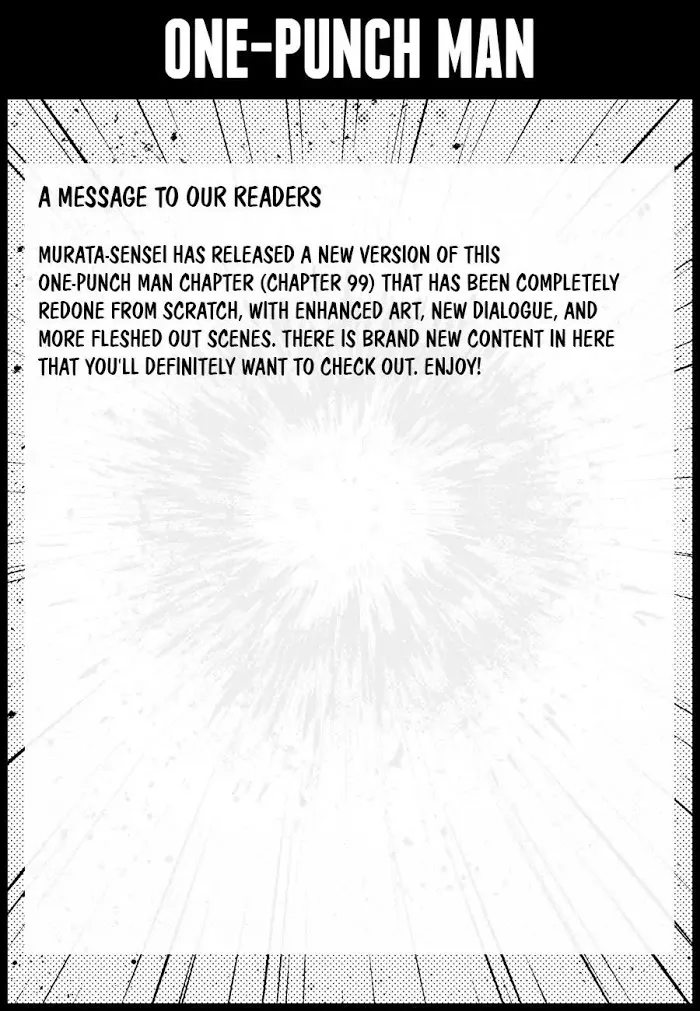 One Punch Man Chapter 99.3 page 1 - 