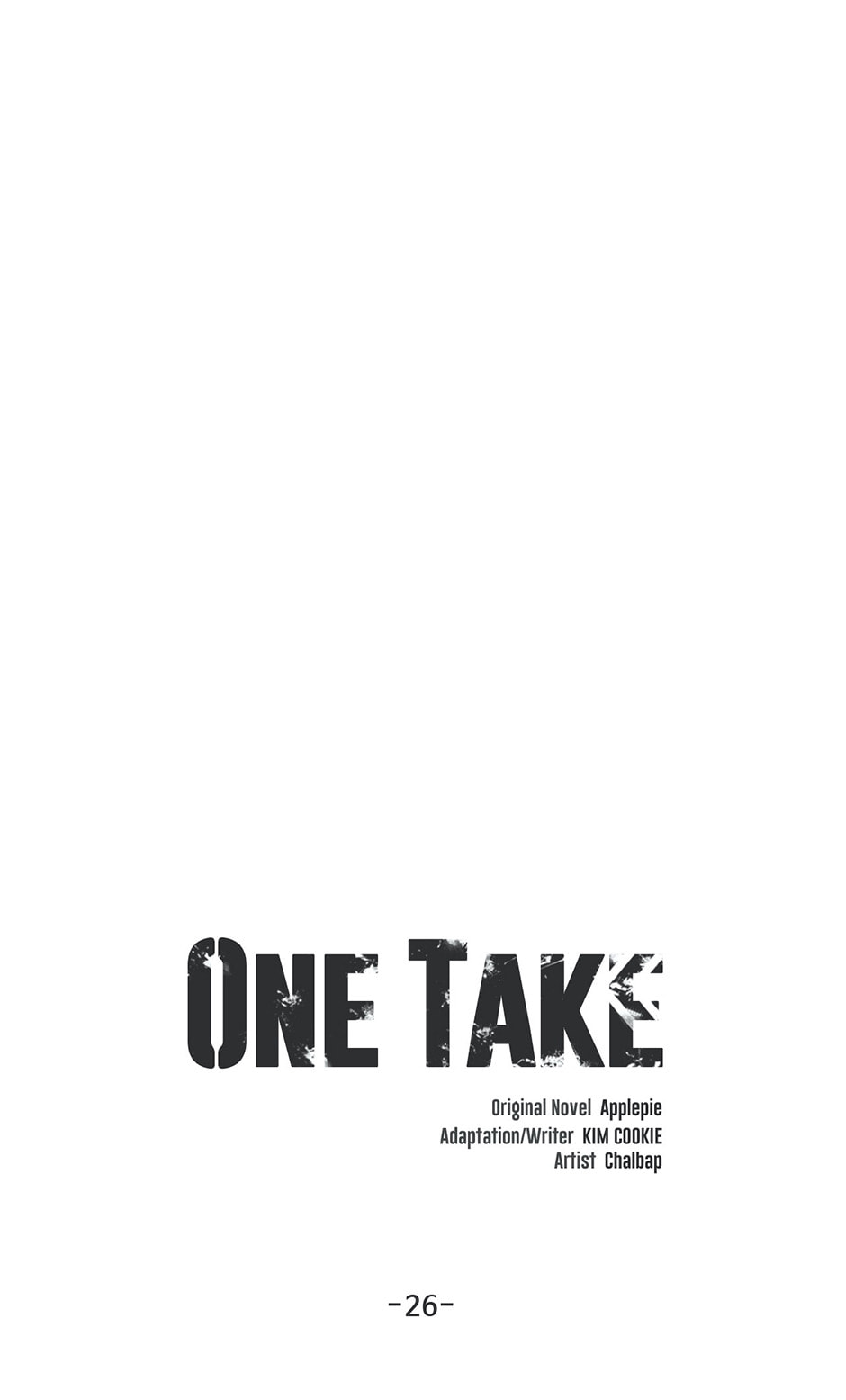 One Take Chapter 26 page 1 - 