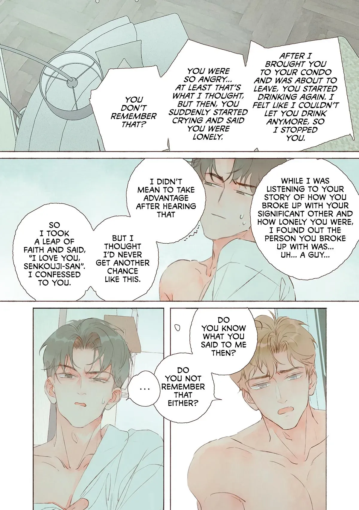 One Way Ticket of Love Chapter 3 page 4 - 