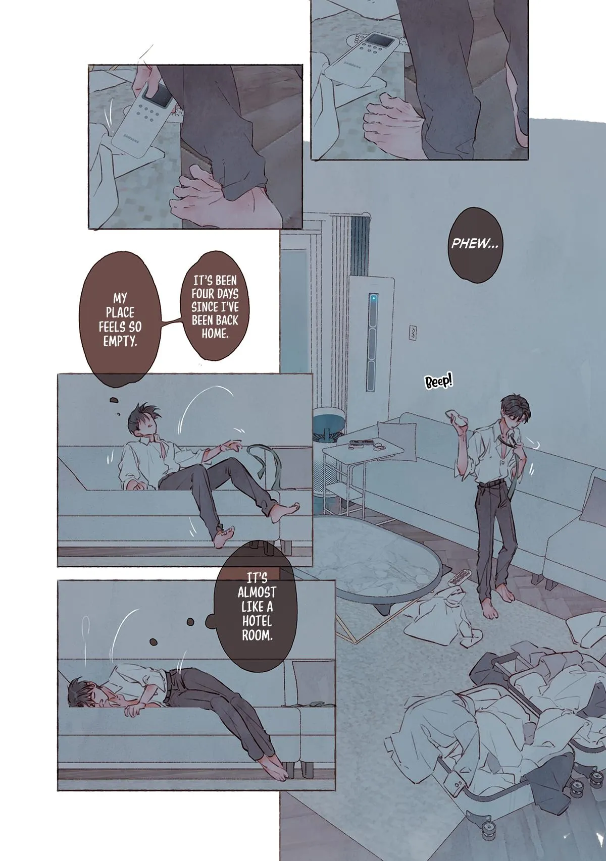 One- way ticket to love Chapter 4 page 13 - 