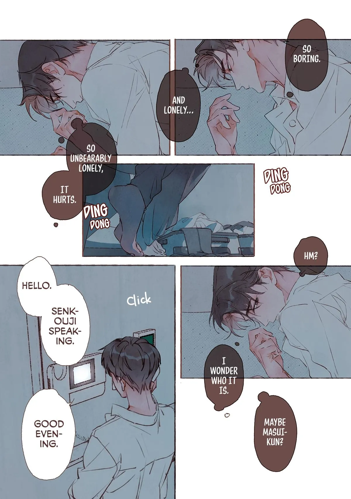 One- way ticket to love Chapter 4 page 14 - 