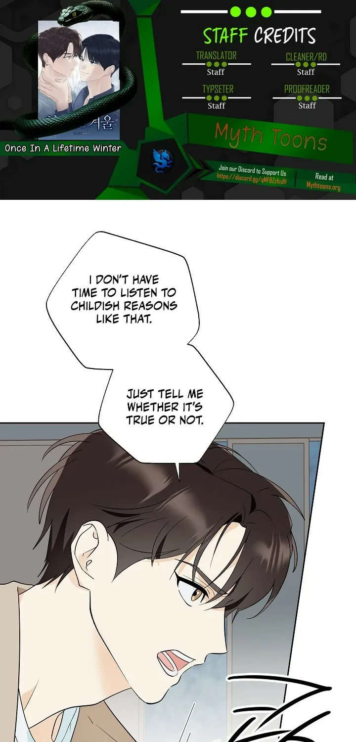 One Winter Only Chapter 2 page 1 - 