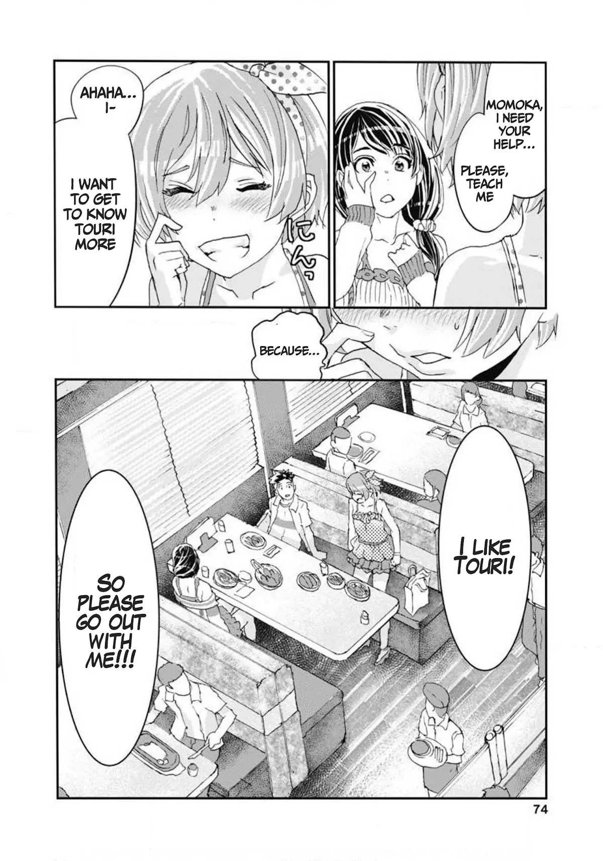 Onecha. Chapter 6 page 34 - 