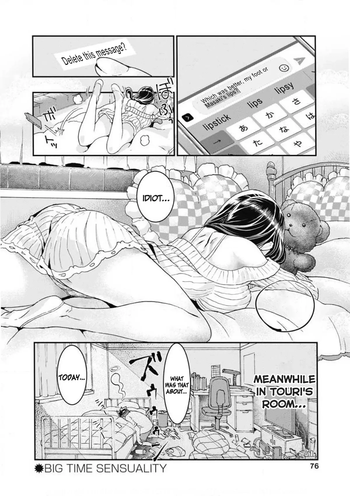 Onecha. Chapter 6 page 36 - 